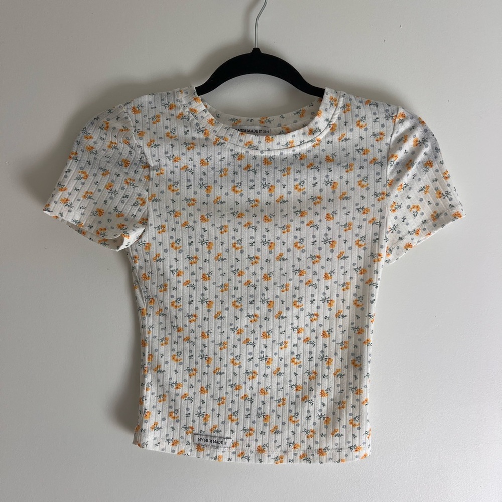 My Mum Made It Floral Tee